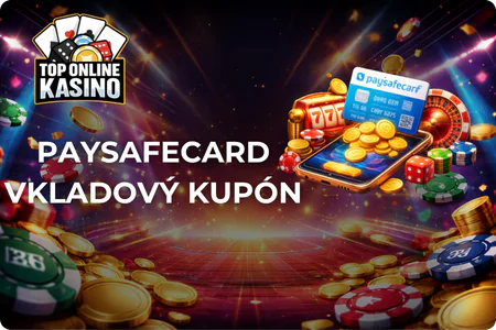Předplacený kupon Paysafecard pro vklad v online casinu